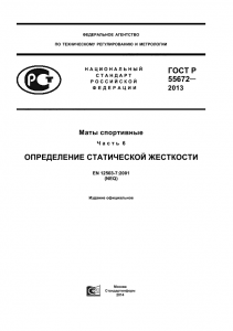 ГОСТ Р 55672 – 2013